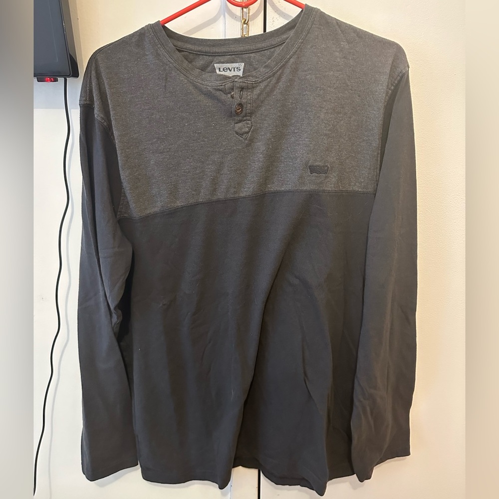 Mens Levis Long Sleeve Tshirt